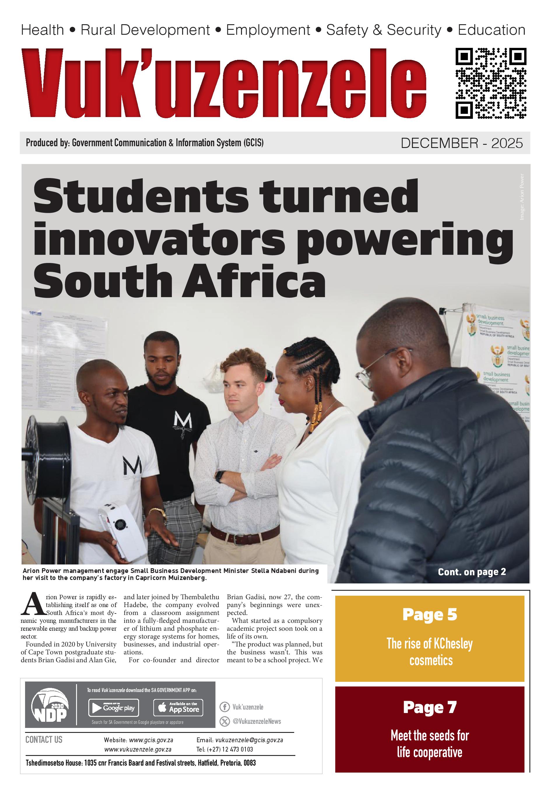 Welcome To The Vuk uzenzele Newspaper welcome-to-the-vuk-uzenzele-newspaper